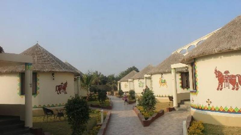 Seven Sky Clarks Exotica Hotel Bhuj Ngoại thất bức ảnh